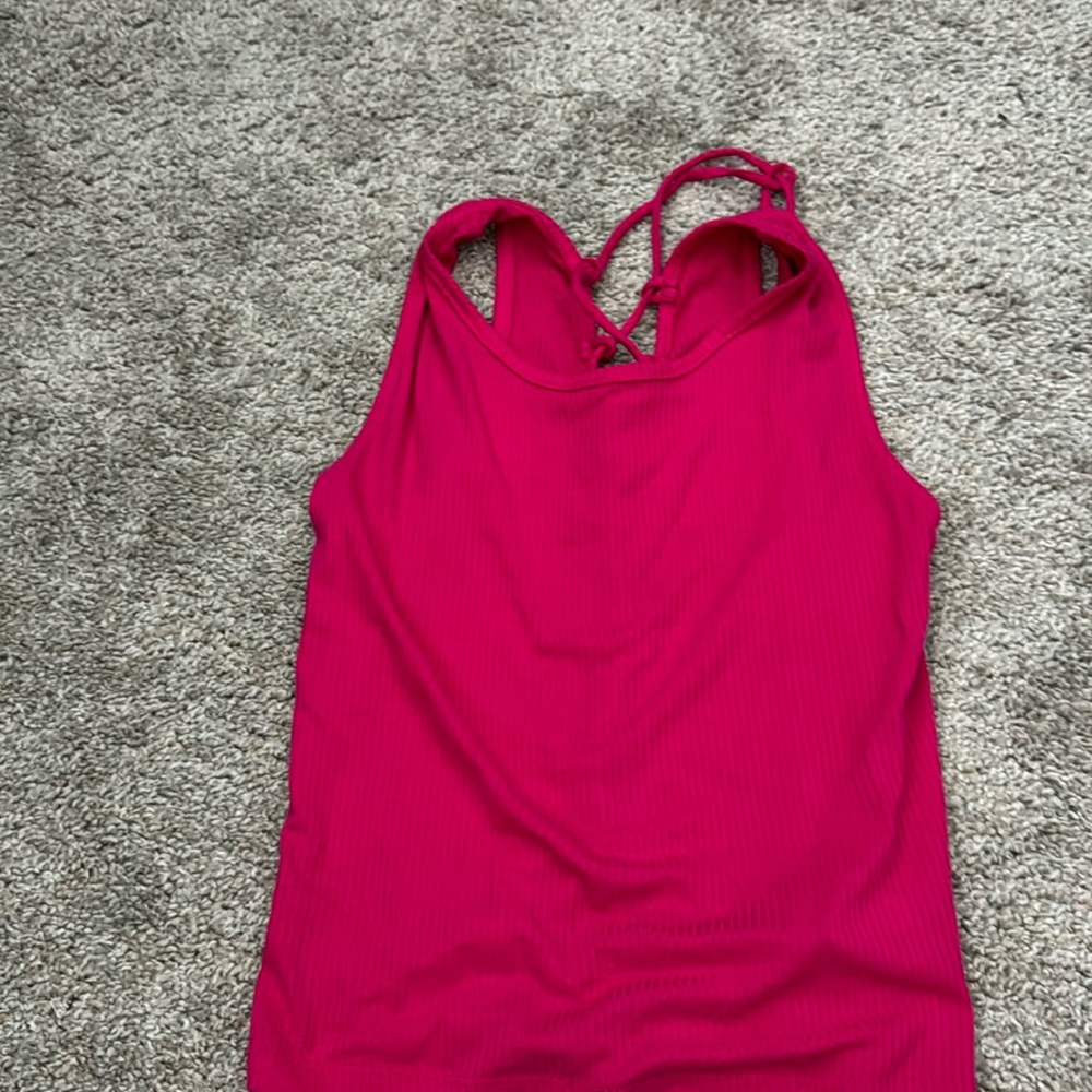 Pink crop